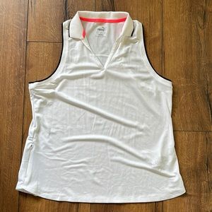 Women’s puma sleeveless polo